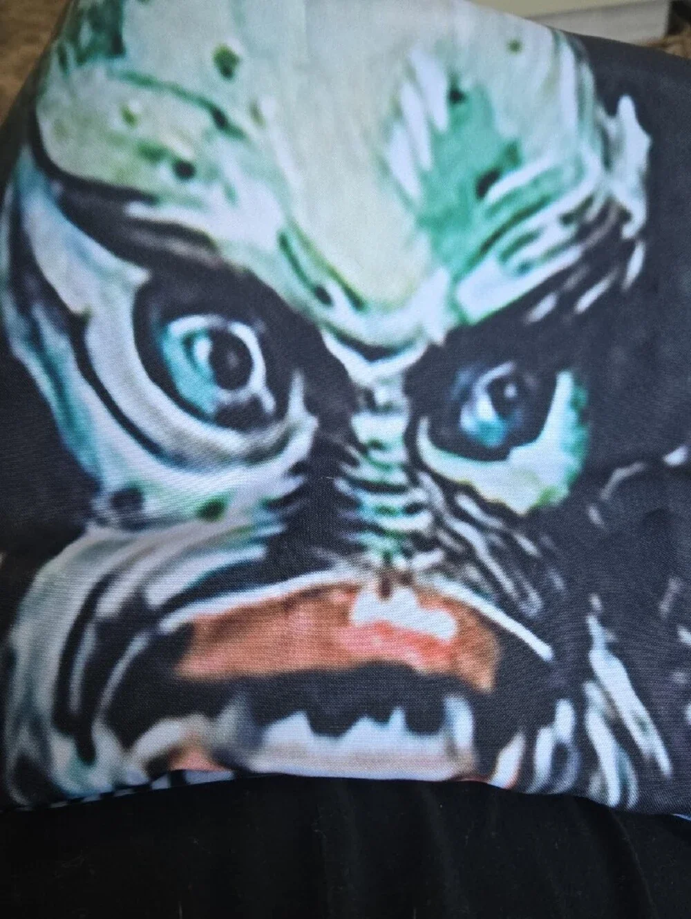 Creature From Black Logoon Shower Curtain